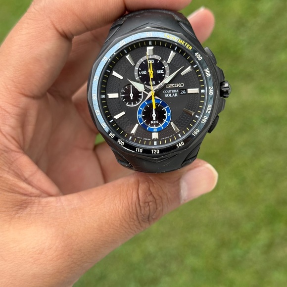 Seiko LIMITED EDITION Men's Solar Coutura Jimmie Johnson Special